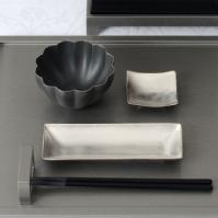 <br><br>イタリア　長小皿　ピューター　YSI-0062<br>【Y's home style やま平窯 有田焼 磁器 和食器 和モダン おしゃれ 日本製 made in japan】