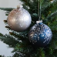 <br><br>トゥイグ ガラスボールオーナメント ２色 P 33175<br><br>【GOODWILL ベルギー ガラス雑貨 輸入雑貨 ボール 装飾 デコレーション クリスマス Xmas Christmas】