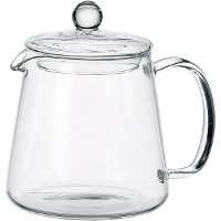 <br><br>【取り寄せ商品】<br>HEAT-RESISTANT GLASS 480ml ティーポット（フタ付）【中国製】　G9003057<br>【耐熱ガラス ガラス食器 ティーセット 紅茶】