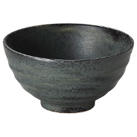 【取り寄せ商品】飯碗 meshiwan 4.0飯碗 黒滴(こくてき)【日本製】18600532