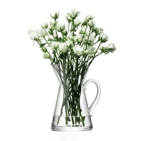 <br><Br>LSA Flower Jug Vase Clear　TLA2226<br>【フラワーベース 花器 花瓶 花びん 花材 資材 ガラス雑貨】